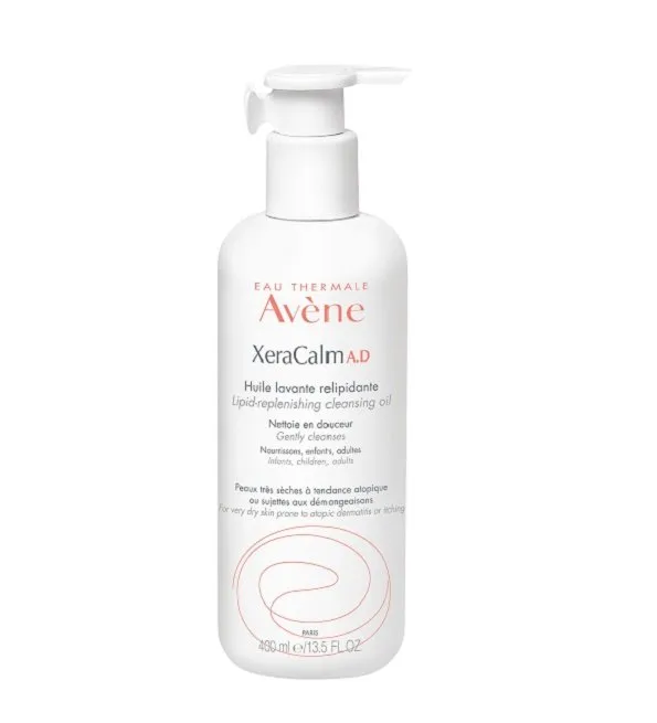 Eau Thermale Avène – Huile lavante relipidante XeraCalm A.D 400 ml