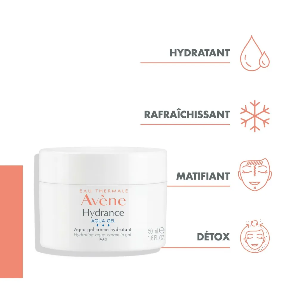 Eau Thermale Avène Hydrance Aqua-Gel Crème Hydratant – 50 ml