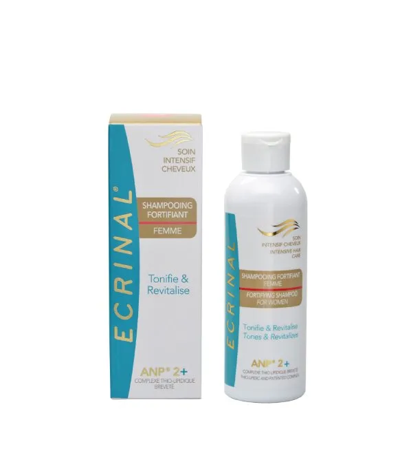 Ecrinal – Shampooing Femme Soin intensif cheveux à l’ANP2+ – 200 ml