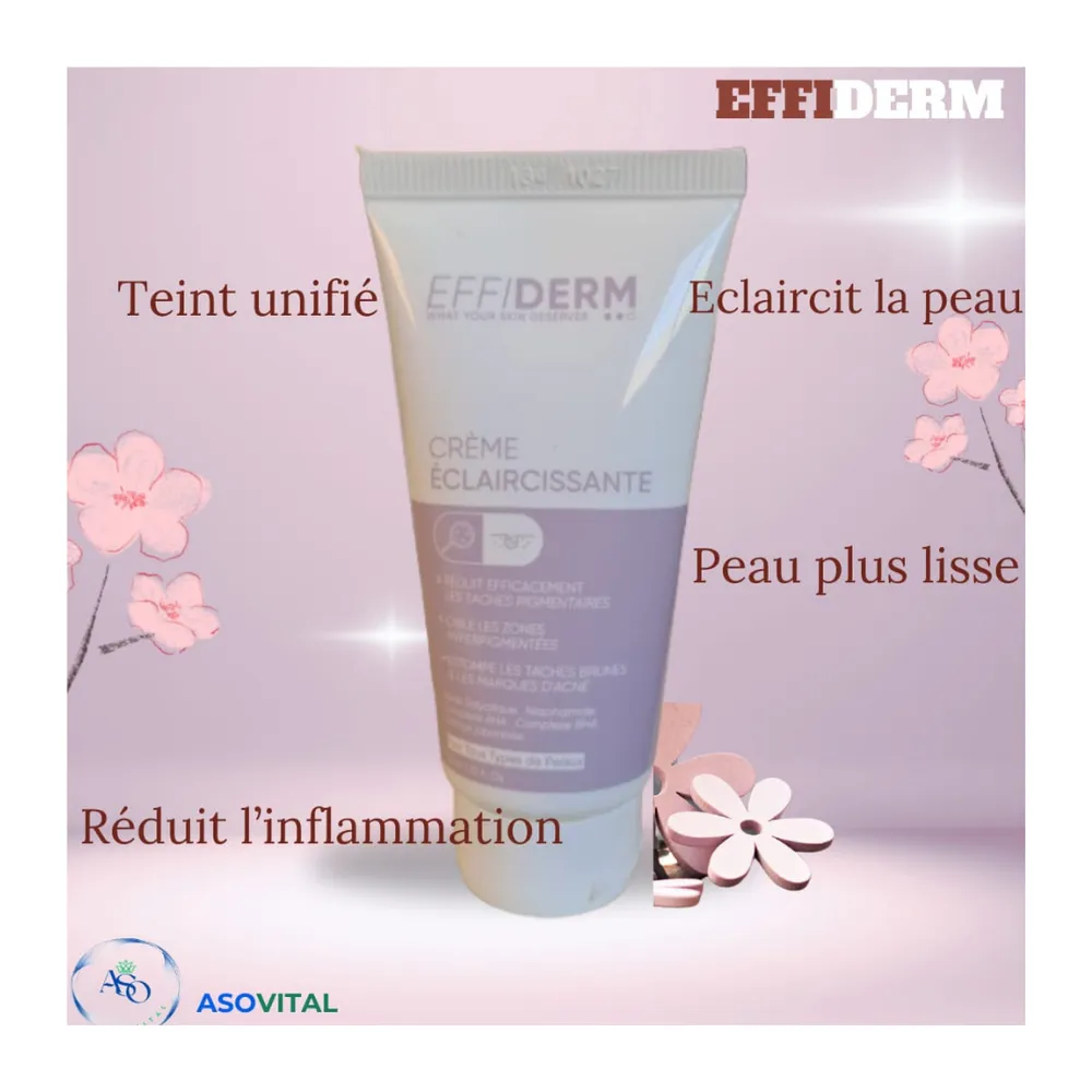Effiderm Creme Eclaircissante 50ml