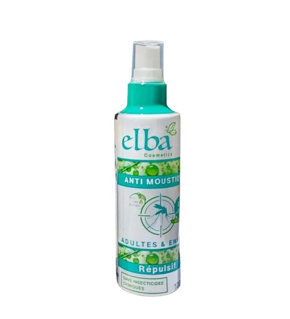 Elba Anti Moustique Spray Adultes Et Enfants 100ml