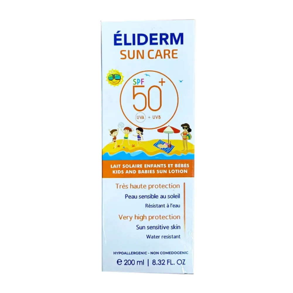 Eliderm Sun Care Lait Solaire kids SPF50+ 200ml