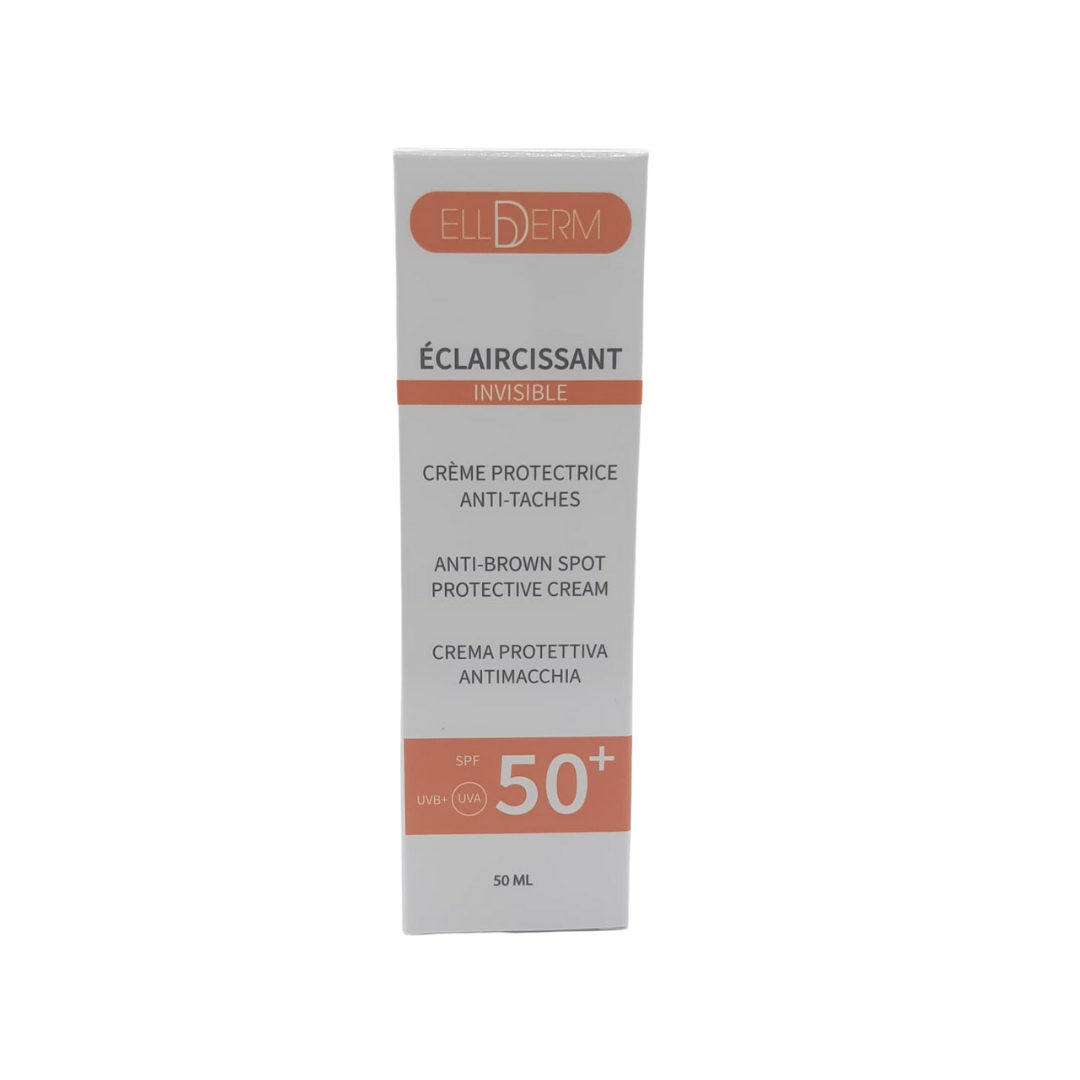 Ellderm Ecran Invisible Creme Protectrice Spf50 50ml