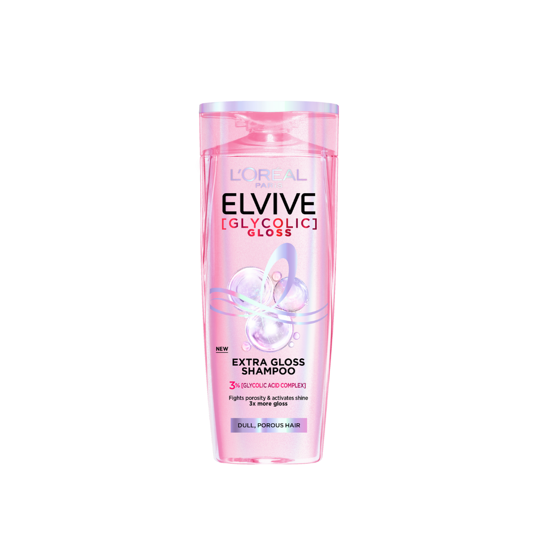 Elseve Glycolic Gloss Extra Gloss Shampooing  200ml