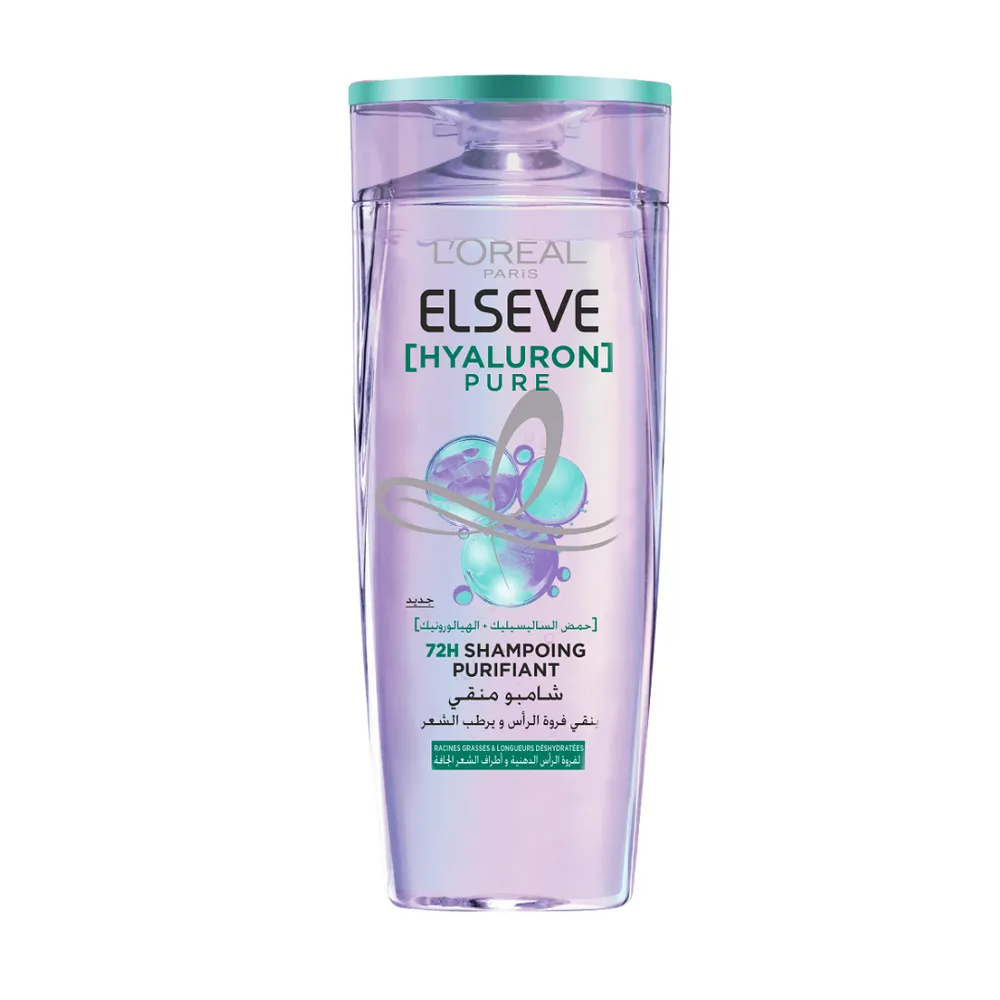 Elseve Hyaluron Pure shampooing Purifiant 400ml