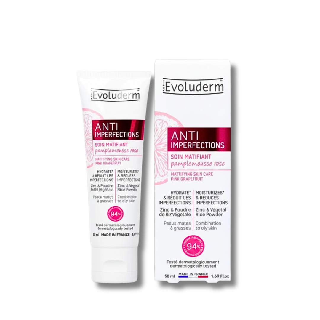 Evoluderm Anti-Imperfections Soin Matifiant 50ml