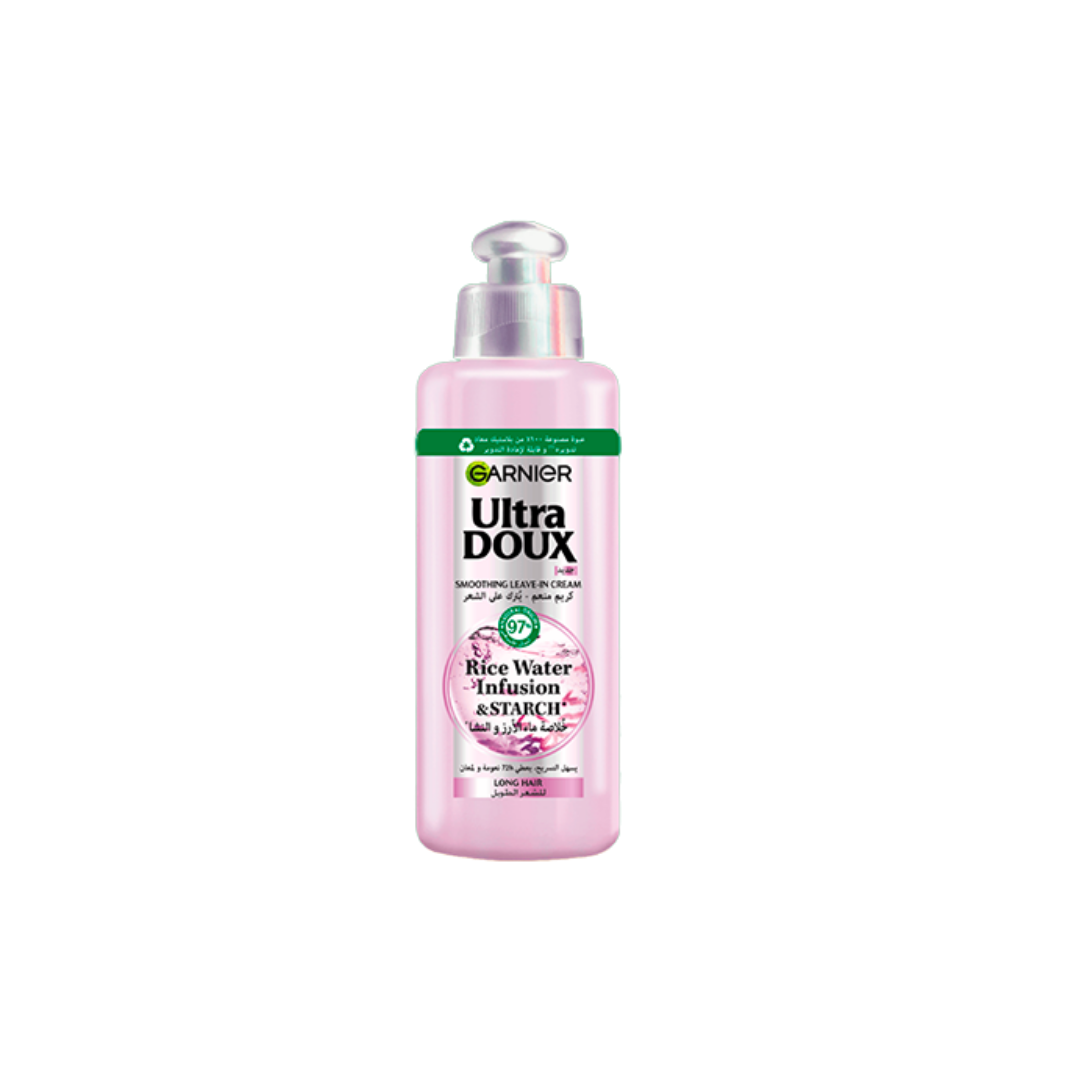 Garnier Ultra Doux Cream Smoothing Rice Water 200ml