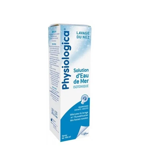 Gifrer Spray Isotonique Physiologique Eau De Mer 100 ml