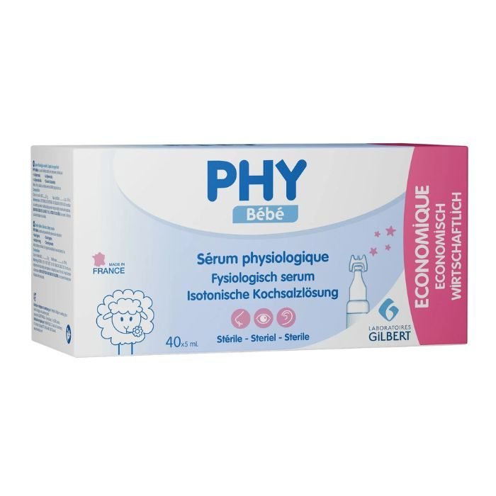 GILBERTPHY SERUM PHYSIOLOGIQUE BOITE DE 40x5ml