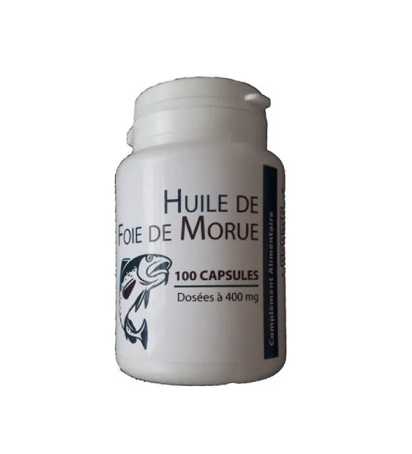 GPH Diffusion Huile de Foie de Morue – 100 Capsules