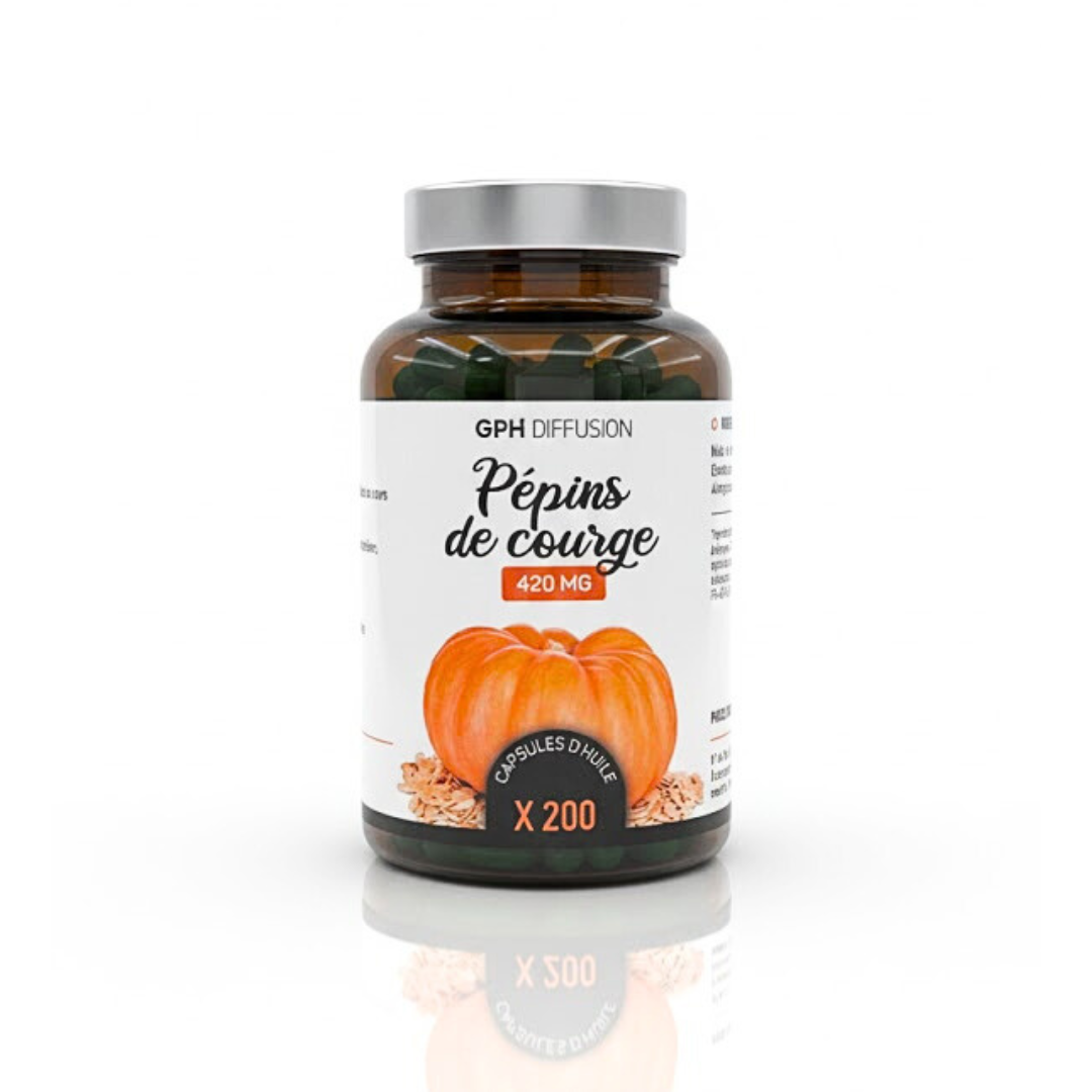 GPH Diffusion Pepins De Courge 200 Capsules