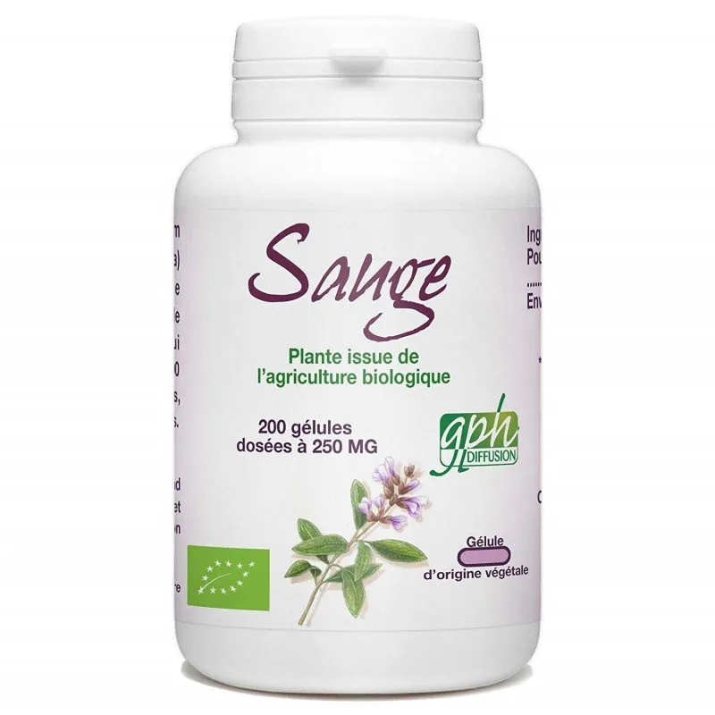 GPH DIFFUSION Sauge 200 Gelules