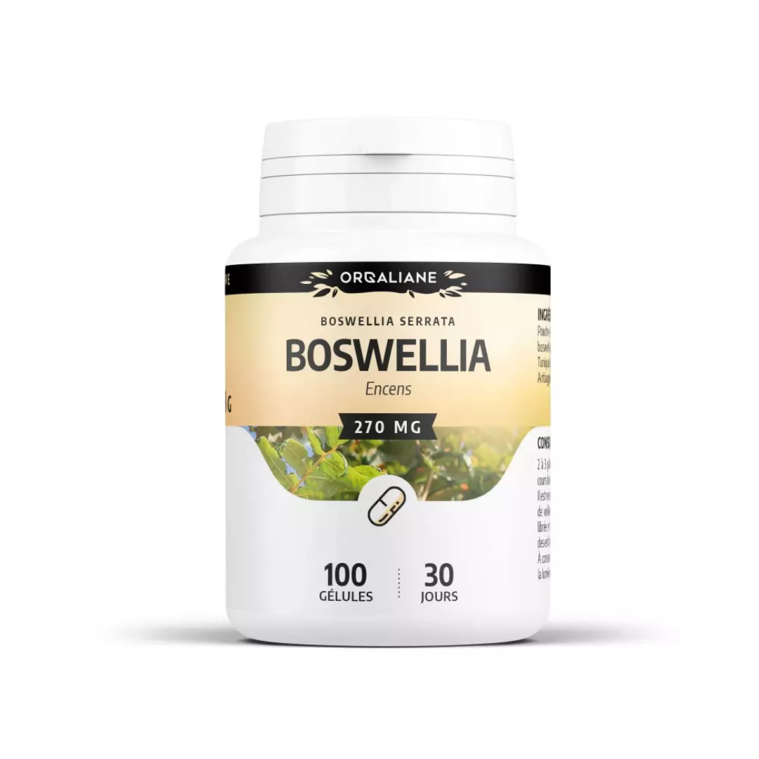 GPH Orgaliane Boswellia Encens Extrait 100 Gelules