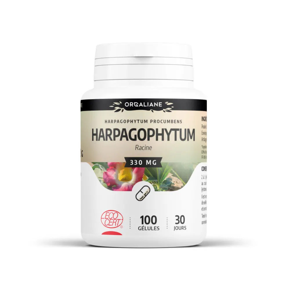 GPH Orgaliane Harpagophytum Bio 100 gelules