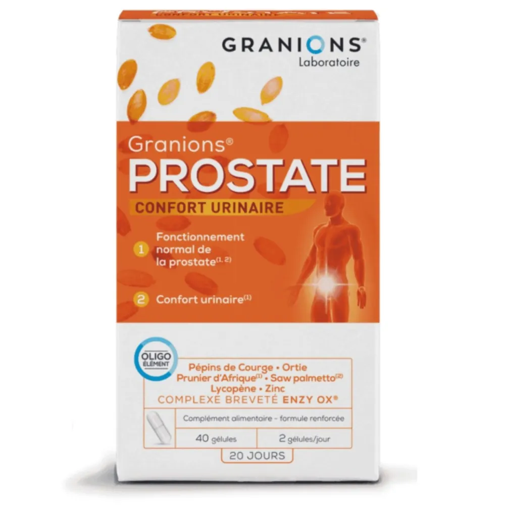 GRANIONS – Confort U B40 Gélules