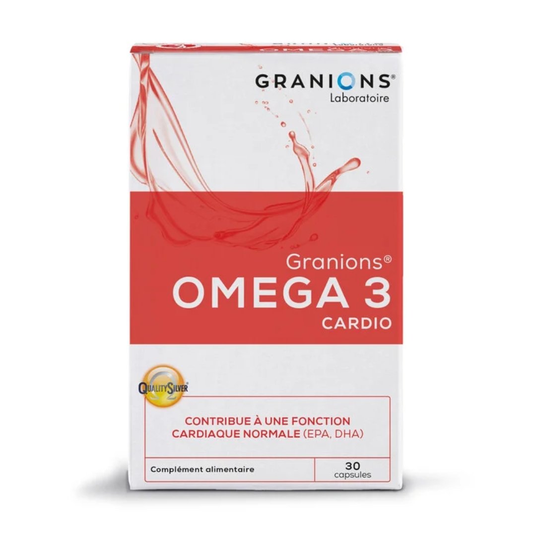 GRANIONS – Oméga 3 Cardio B30 gélules