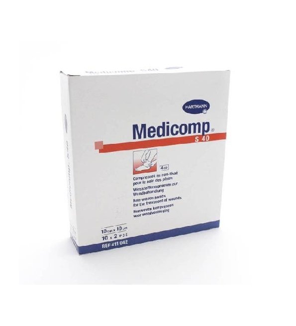 Hartmann Medicomp compresse stériles 10*10