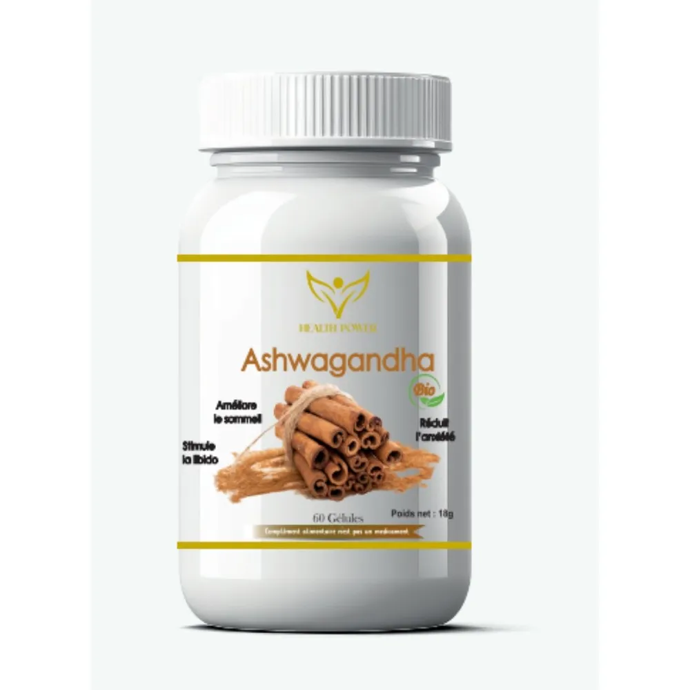 Health Power Aswhaganda 60 Gelules