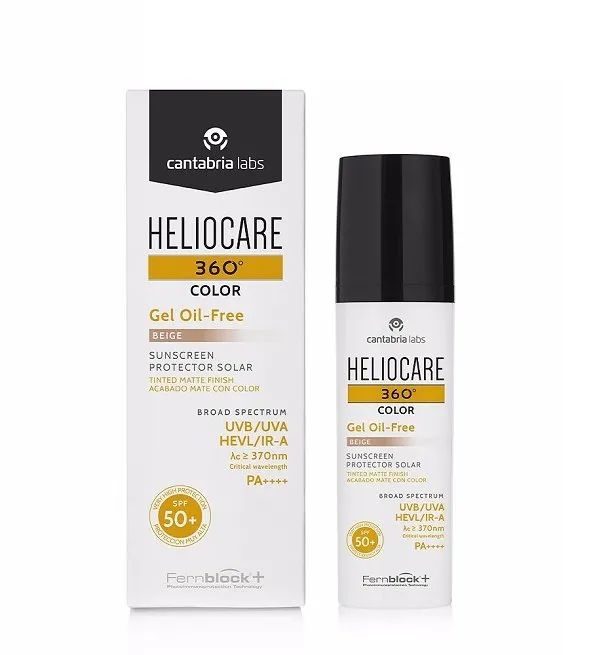 Heliocare 360° Gel Oil-Free Beige SPF50+ 50ml