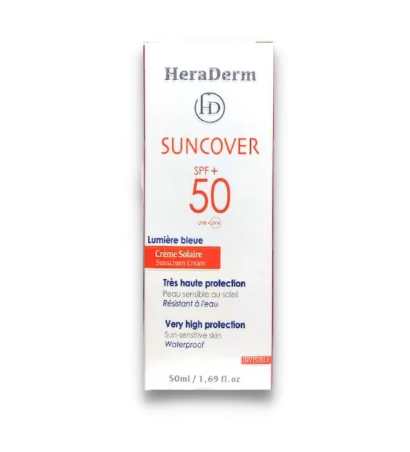 Heraderm Suncover Ecran Invisible SPF50+ 50ml