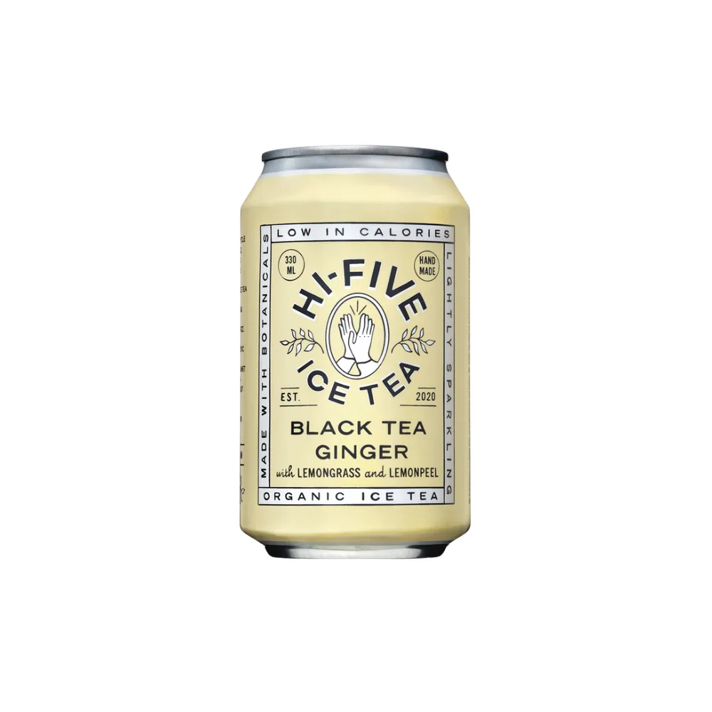 Hi-five Ice Tea Gingembre The Noir 330ml