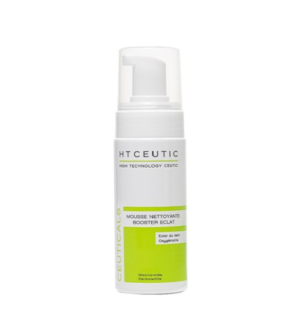 HT Ceutic MOUSSE NETTOYANTE Booster Eclat 150ml
