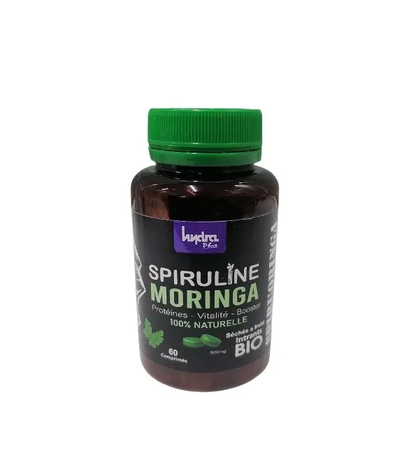Hydra plus Spiruline Moringa 120 Comprimes