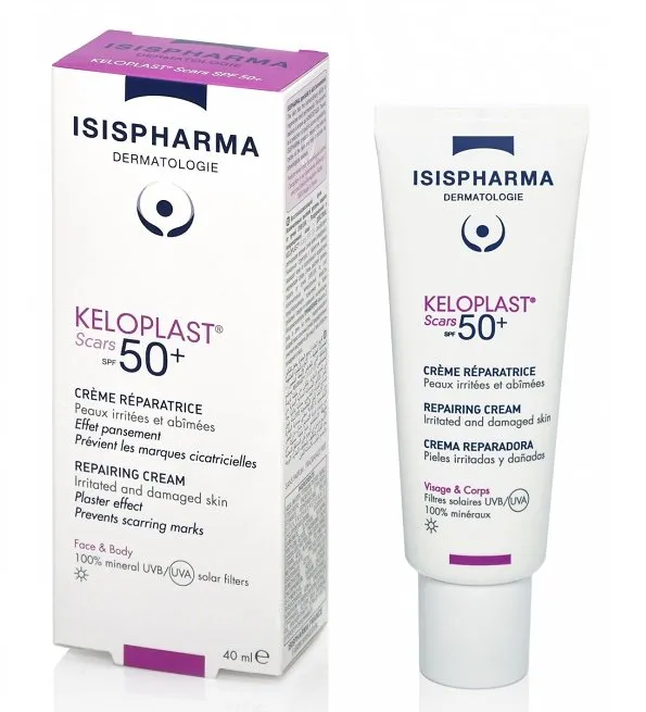 ISISPHARMA KELOPLAST Scars Crème Réparatrice SPF50+ Effet Pansement 40ml