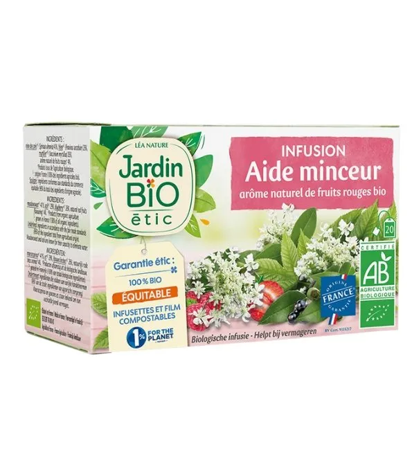 Jardin Bio Infusion Aide Minceur 20 Sachet