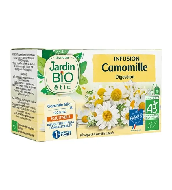 Jardin Bio Infusion Camomille 20 Sachet