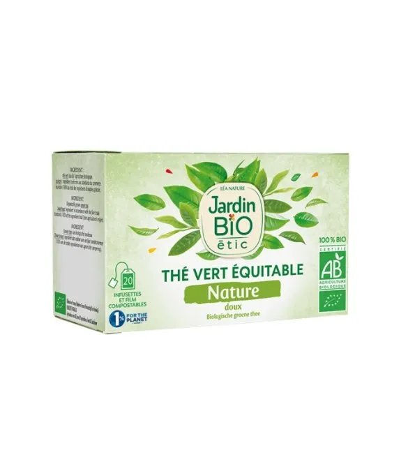 Jardin Bio Infusion The Vert Nature Doux 20 Sachet