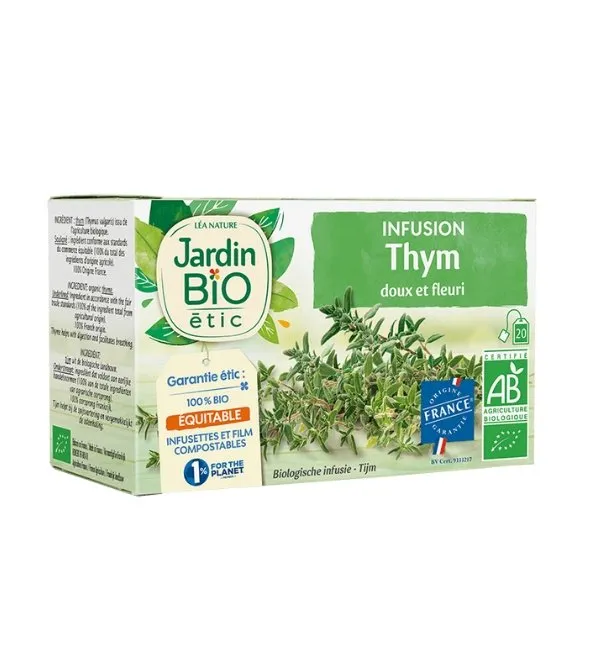 Jardin Bio Infusion Thym 20 Sachet