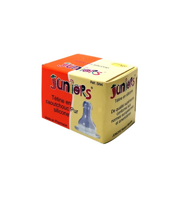 Juniors tetine en silicone  simple 2age
