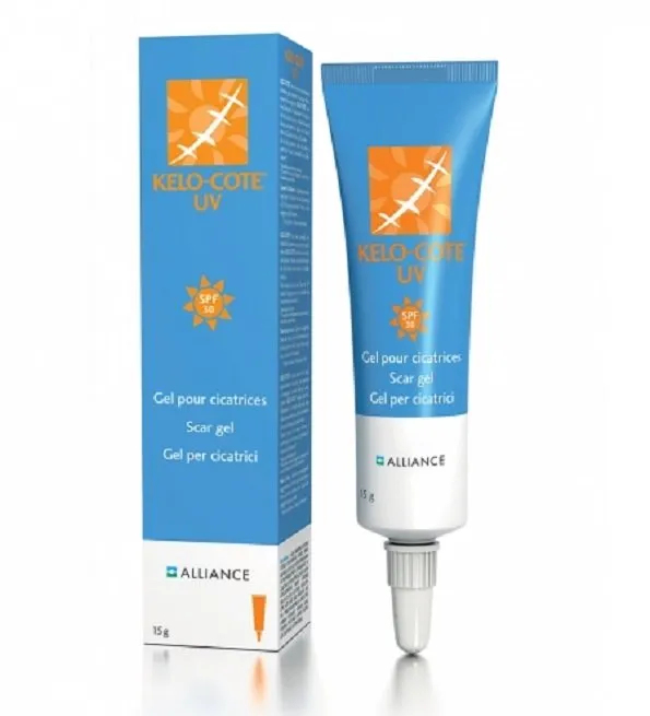 Kelocote UV SPF30 Gel Pour Cicatrices Silicone 15g