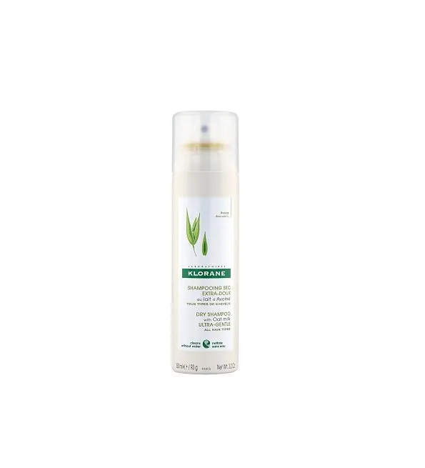 KLORNE Shampooing Sec Extra Doux Au Lait D'avoine – 150 ml