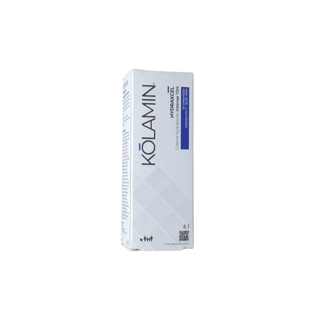 Kolamin Hydraxcel Creme Hydratante Intense 72H 50ml