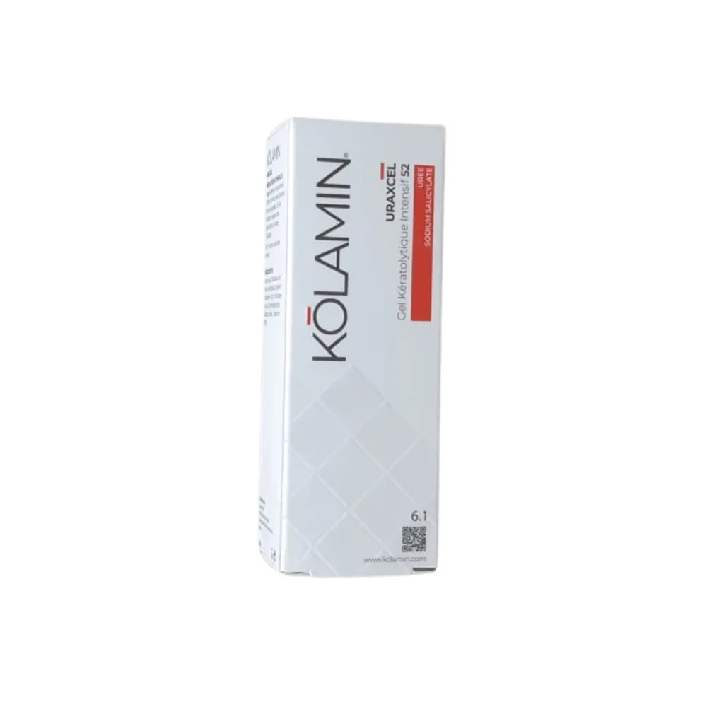 Kolamin Uraxcel Gel Keratolytique Intensif 52 50ml
