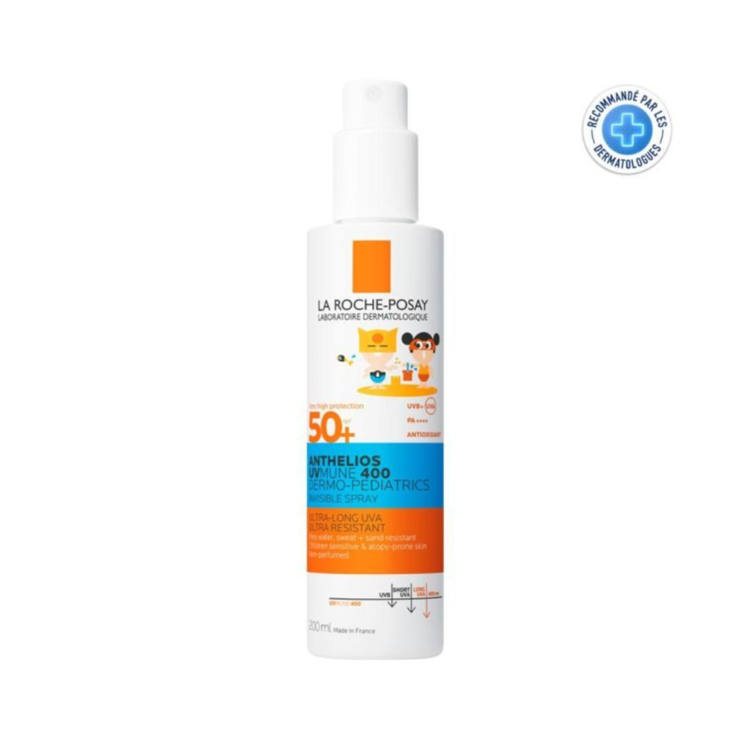 LA ROCHE POSAY ANTHELIOS UV MUNE 400 DERMO-PEDIATRICS SPRAY INVISIBLE SPF50+