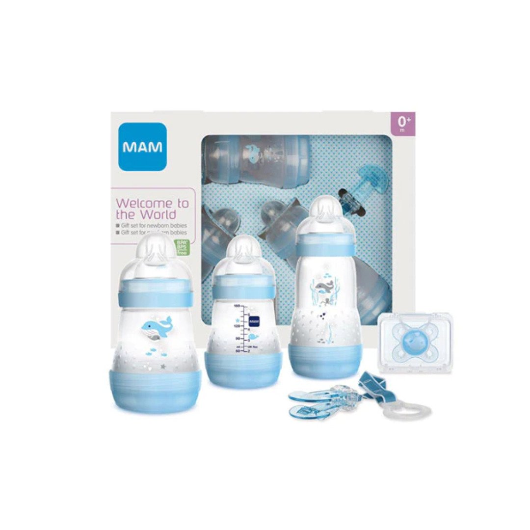 Mam Duo World set +0m  Biberon + Attache Sucette + Sucette +0m
