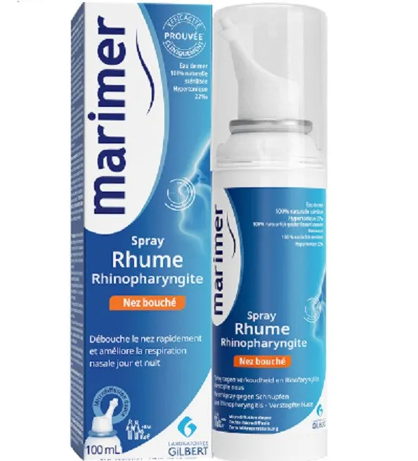 MARIMER Hypertonique Nez bouché – Rhume Sinusite 100ml