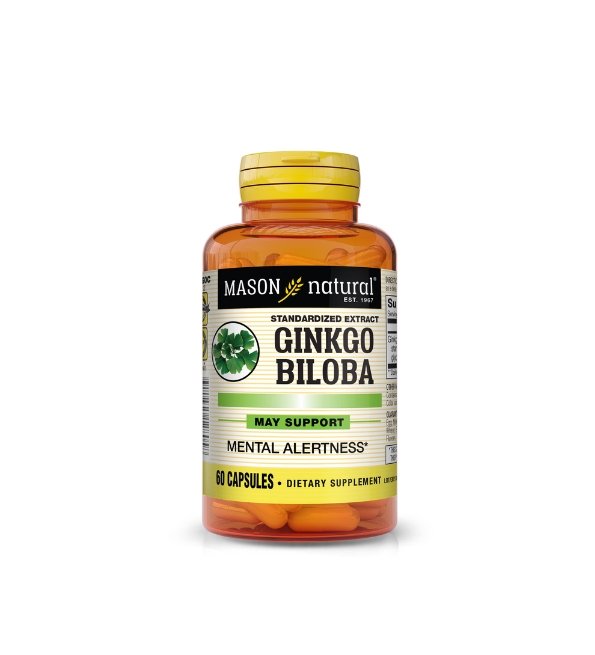 Mason Natural Ginkgo Biloba 60 capsules