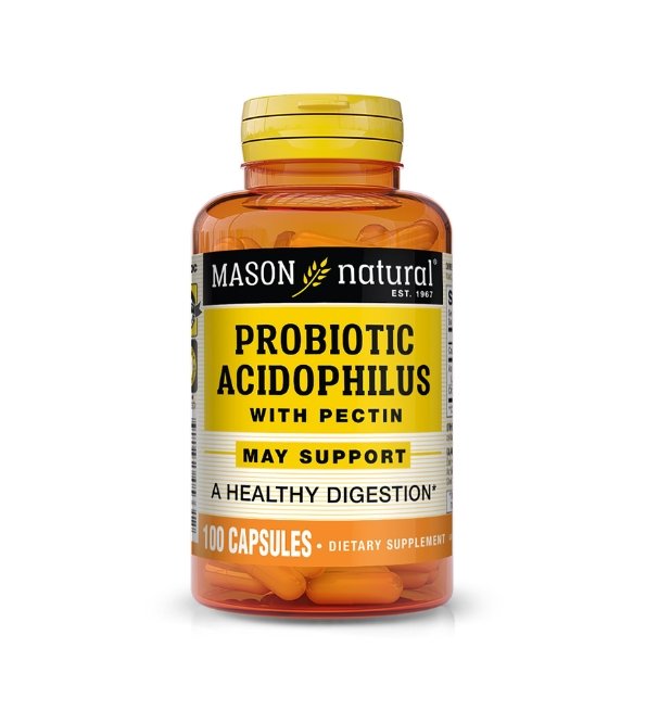 Mason Natural Probiotic Acidophilus 100 Capsules
