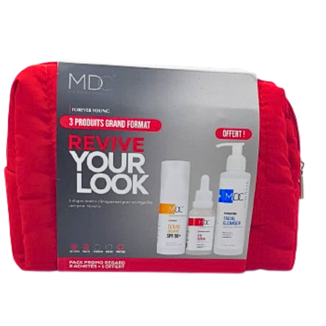 MDC Forever Young Duo Cream Mask & Serum+Ecran Solaire Peaux Seche