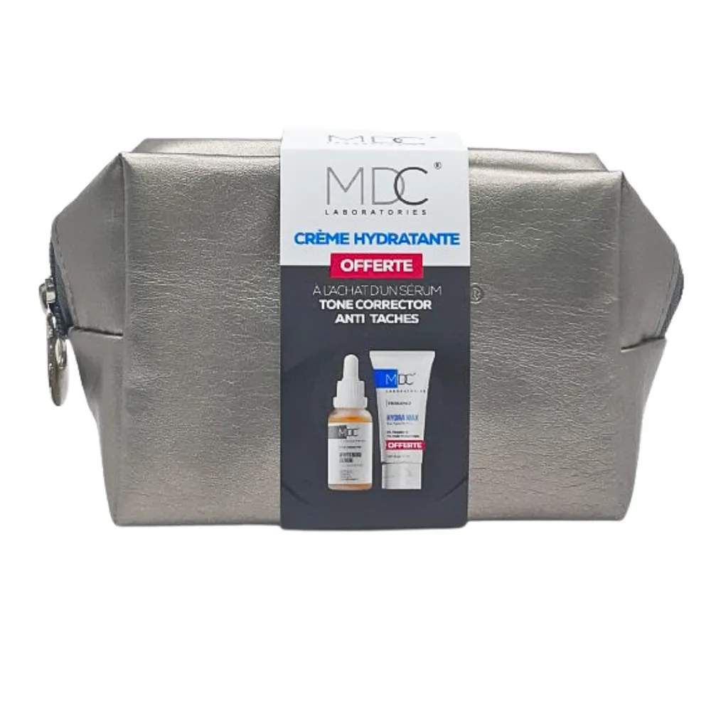 MDC Tone Corrector Whitening Serum+ Exellence Hydra Max + Trousse