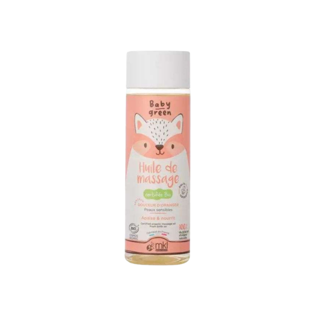 MKL Baby Green Huile de Massage Bio 100ml