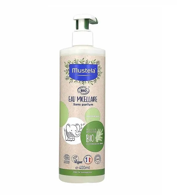 MUSTELA BIO Gel Lavant Corps & Cheveux 400ml