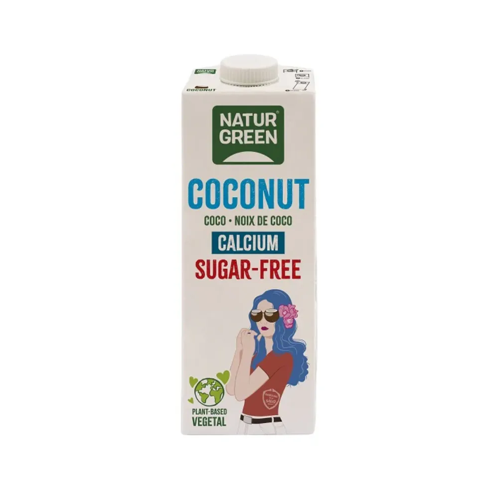Nature Green Boisson Coco Calcium Nature 1l