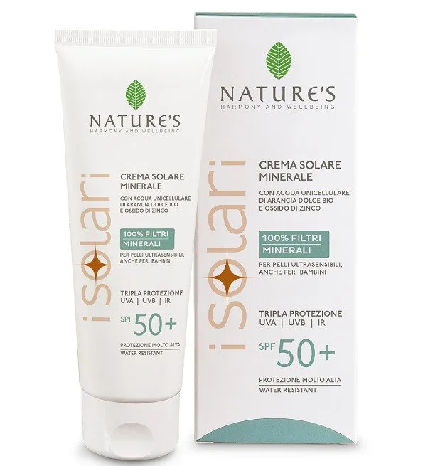 Natures Isolari Ecran Creme Minerale SPF50+ 100ml