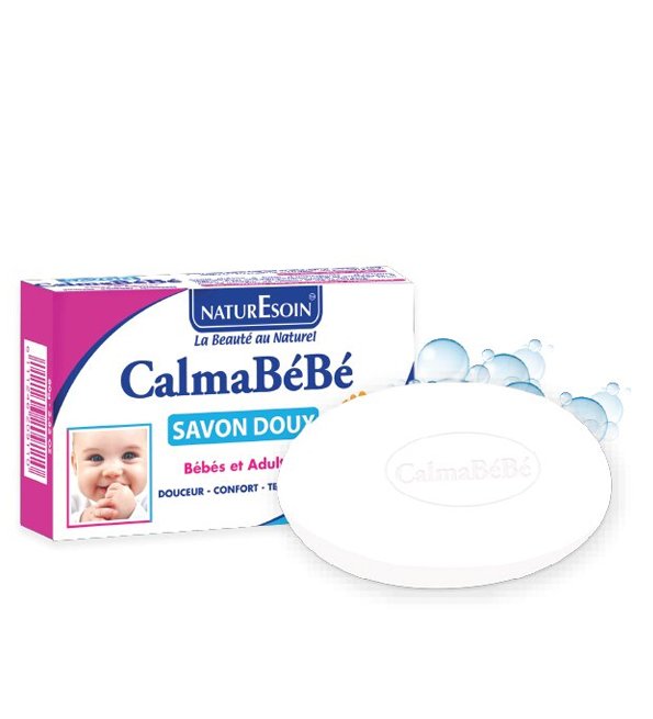 NaturEsoin CalmaBéBé Savon Doux – 90 G