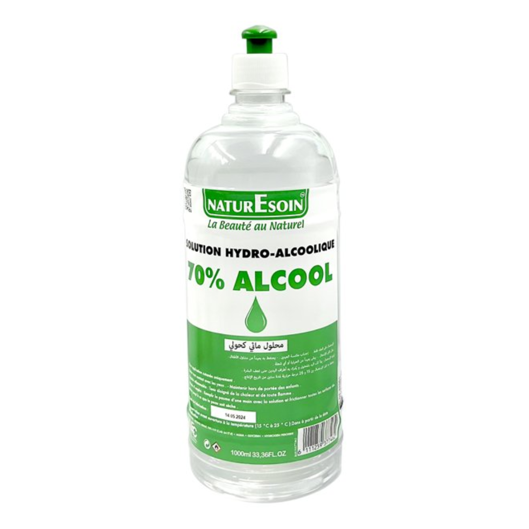NaturEsoin Solution Alcool 70% 1L